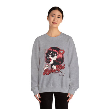 Retrogirl  Pop Art Women's Sweatshirt
