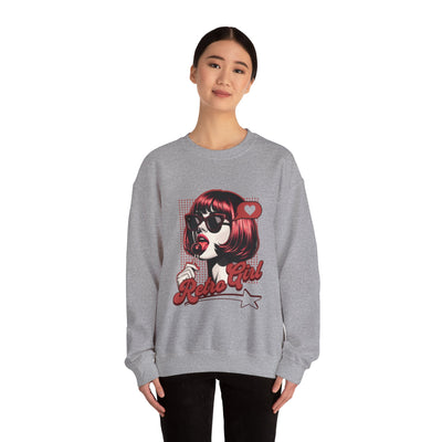Retrogirl  Pop Art Women's Sweatshirt