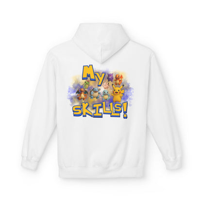 Pokemon Skills Hoodie, Unisex Pokemon Sweatshirt, Cute Hoodie