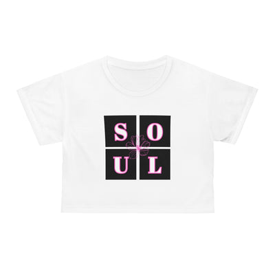Soul Vibes Crop Tee - Stylish & Comfortable Top for Self-Expression