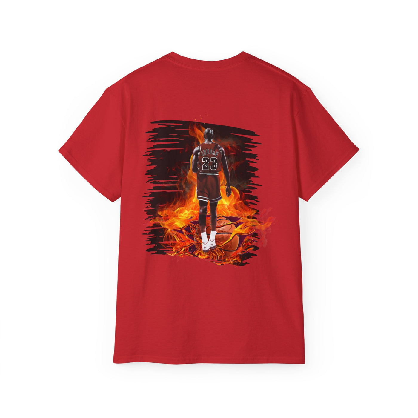 Basketball Jordan, Cool Sports Shirt, Unisex Cotton T-Shirt