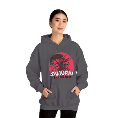 Samurai Inspired Hoodie, Cozy Streetwear,