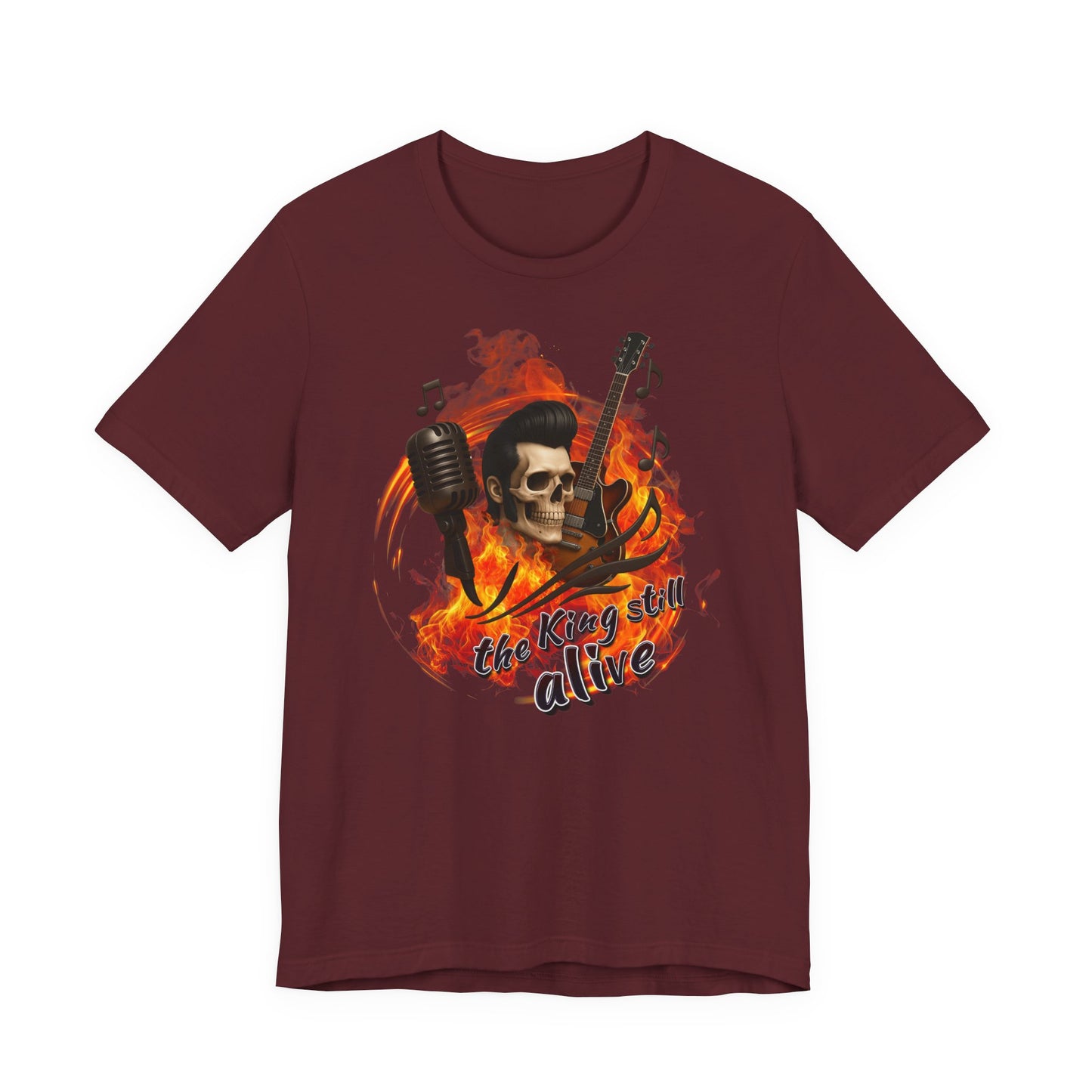 Music Vibes Unisex Jersey Tee - 'The King Still Alive' Graphic T-Shirt