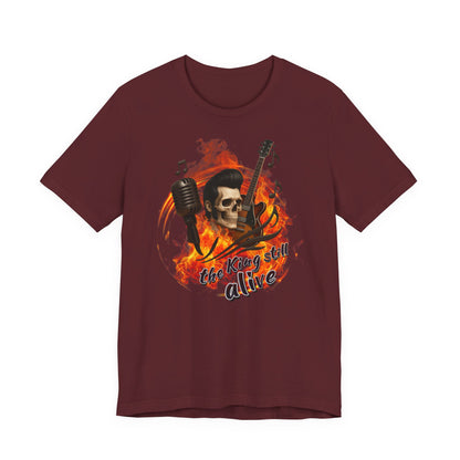 Music Vibes Unisex Jersey Tee - 'The King Still Alive' Graphic T-Shirt