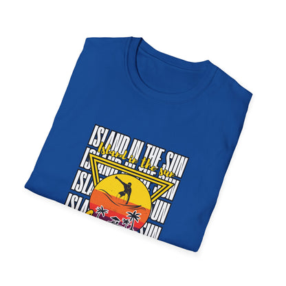 Island in the Sun Unisex Softstyle T-Shirt -Beach Vibes