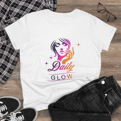 Women's Midweight Cotton Tee - Daily Glow