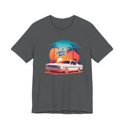 Chill Out Retro Car Tee - Unisex Jersey Short Sleeve Shirt