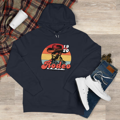 Retro Rodeo King Sweatshirt, Cowboy Hoodie, Western Apparel, Gift for Ranchers, Rodeo Fans, Cozy Hoodie for Men