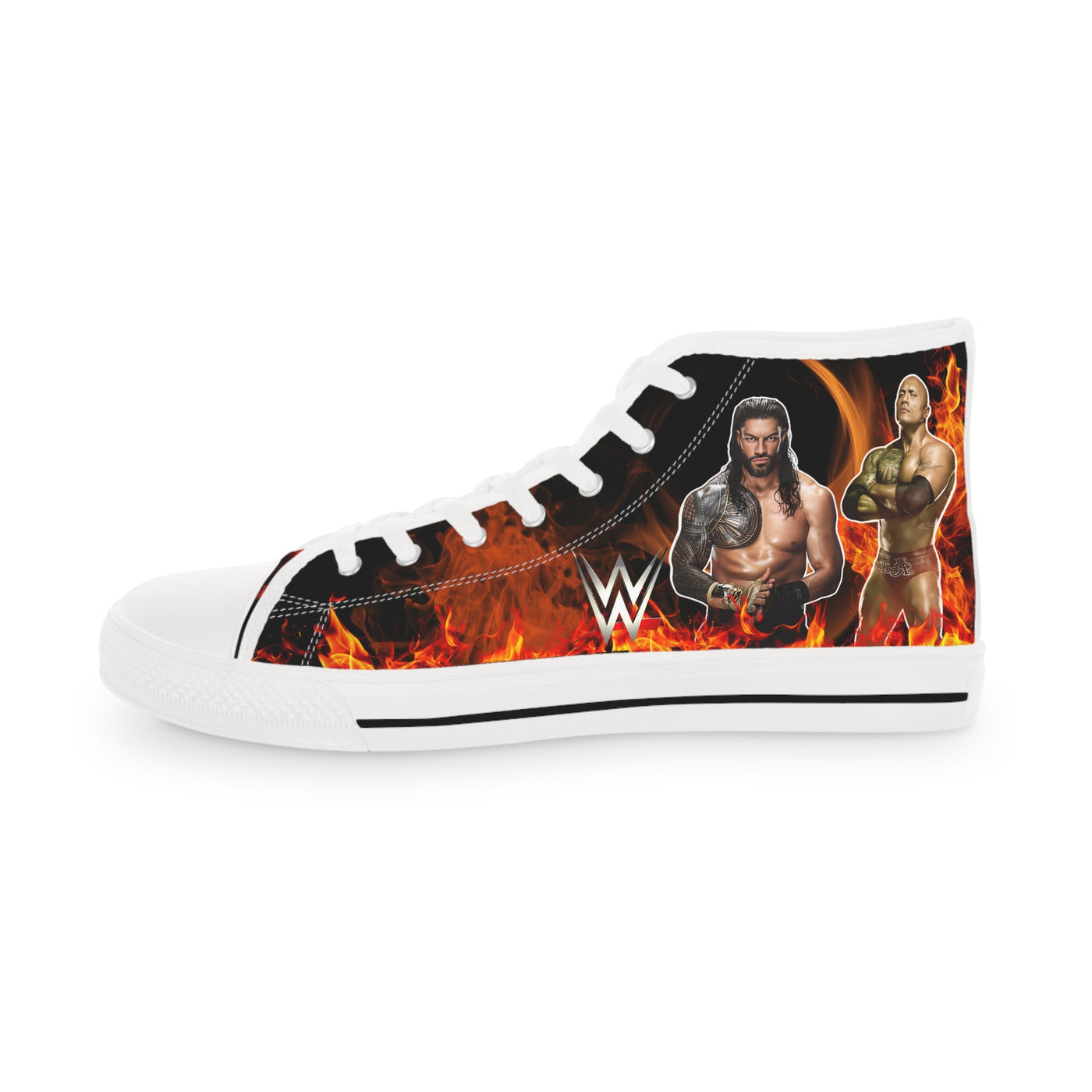 WWE, Wrestling Legenden The Rock, Hulk Hogan, Undertaker High Top Sneakers