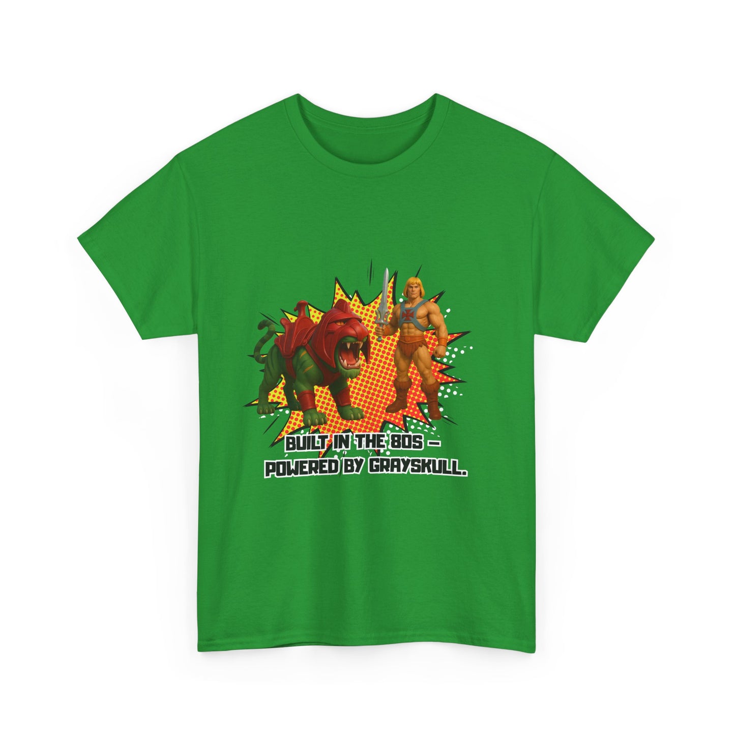 He-Man Unisex Vintage Master of the Universe Retro T-Shirt