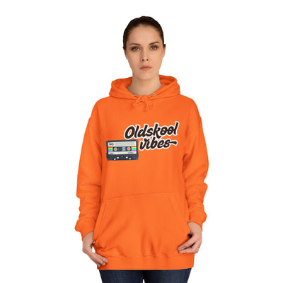 Oldskool Vibes- Hooded Sweatshirt - 'Oldskool' Graphic