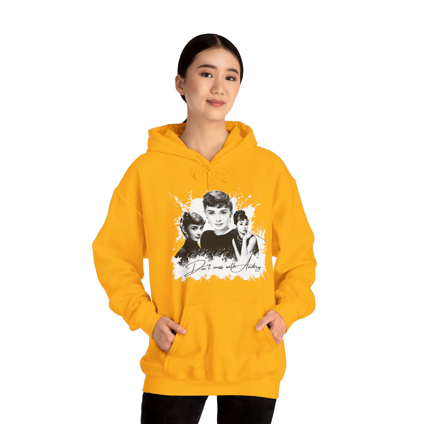 Retro Audrey Hepburn Hoodie - Classic Style
