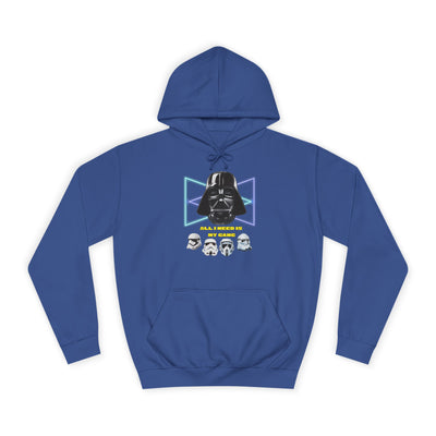 Star Wars unisex Hoodie - Darth Vader &amp; Stormtrooper Design All i need is my gang