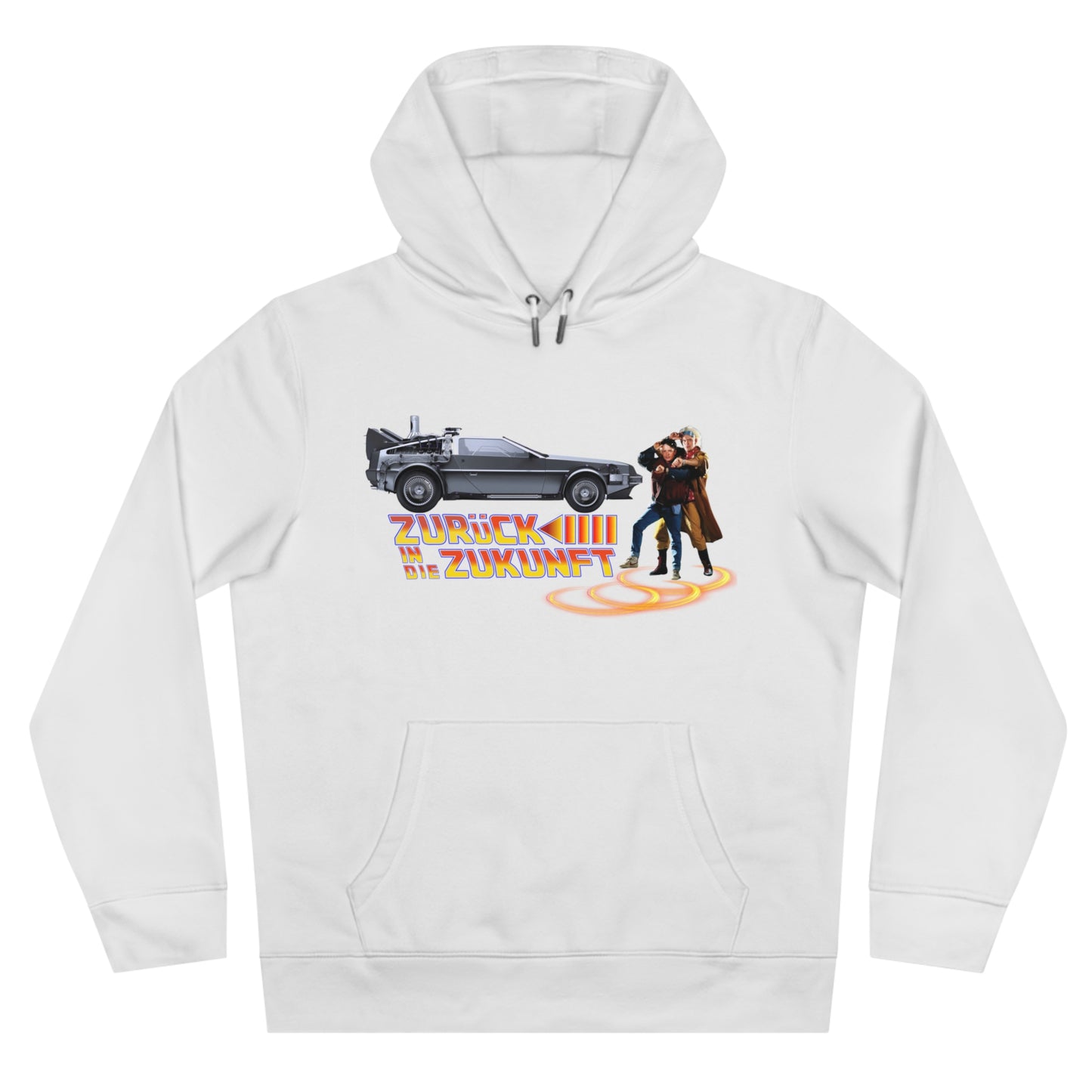 Back to the future - King Hooded Sweatshirt - Perfect for Movie Lovers and Casual Comfort 