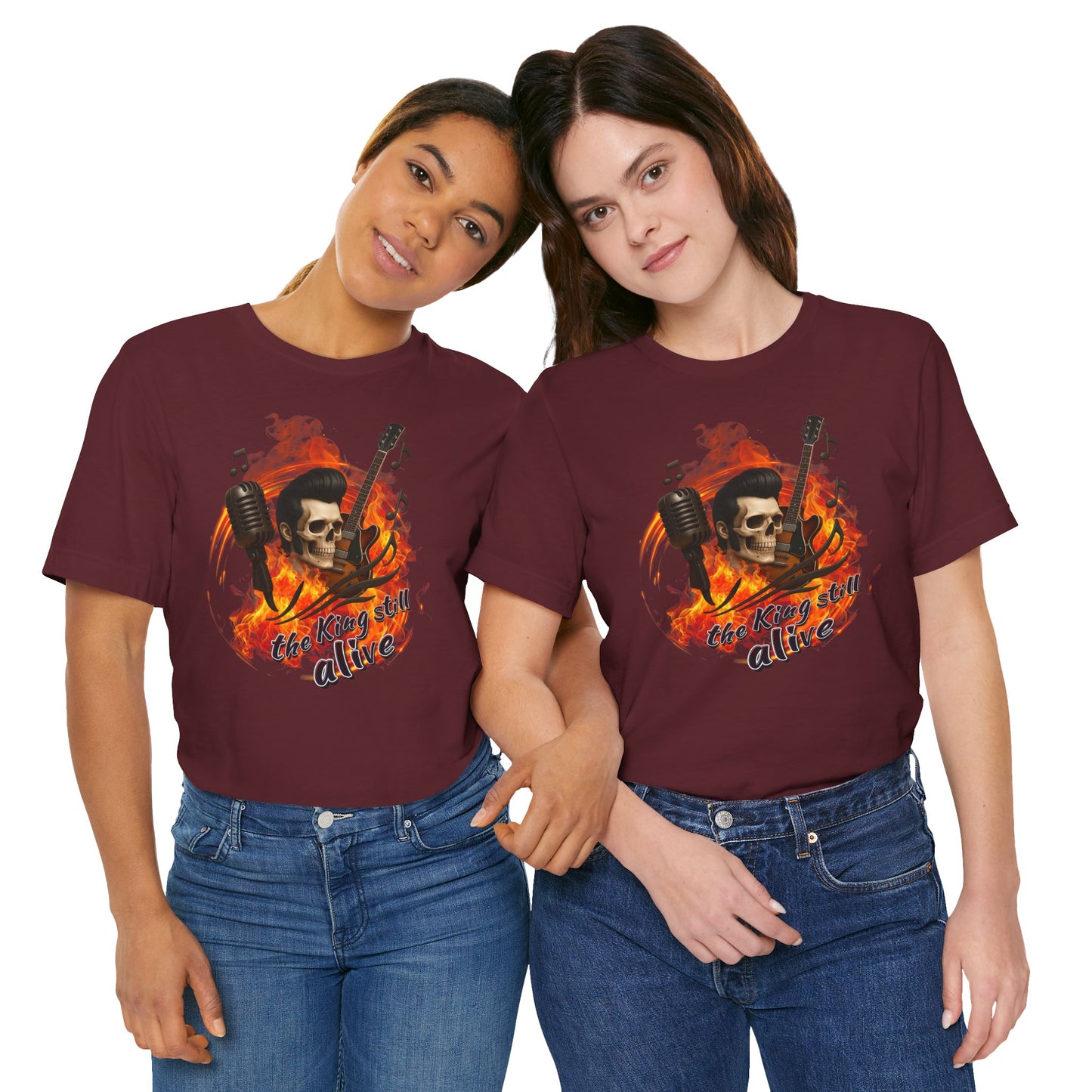 Music Vibes Unisex Jersey Tee - 'The King Still Alive' Graphic T-Shirt