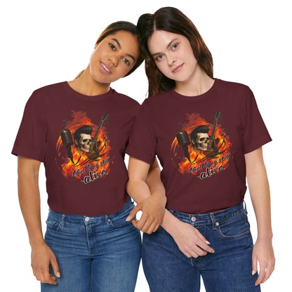 Music Vibes Unisex Jersey Tee - 'The King Still Alive' Graphic T-Shirt