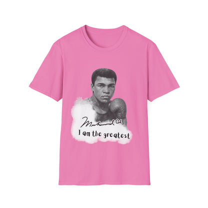 I Am The Greatest Ringer Shirt  Muhammad
