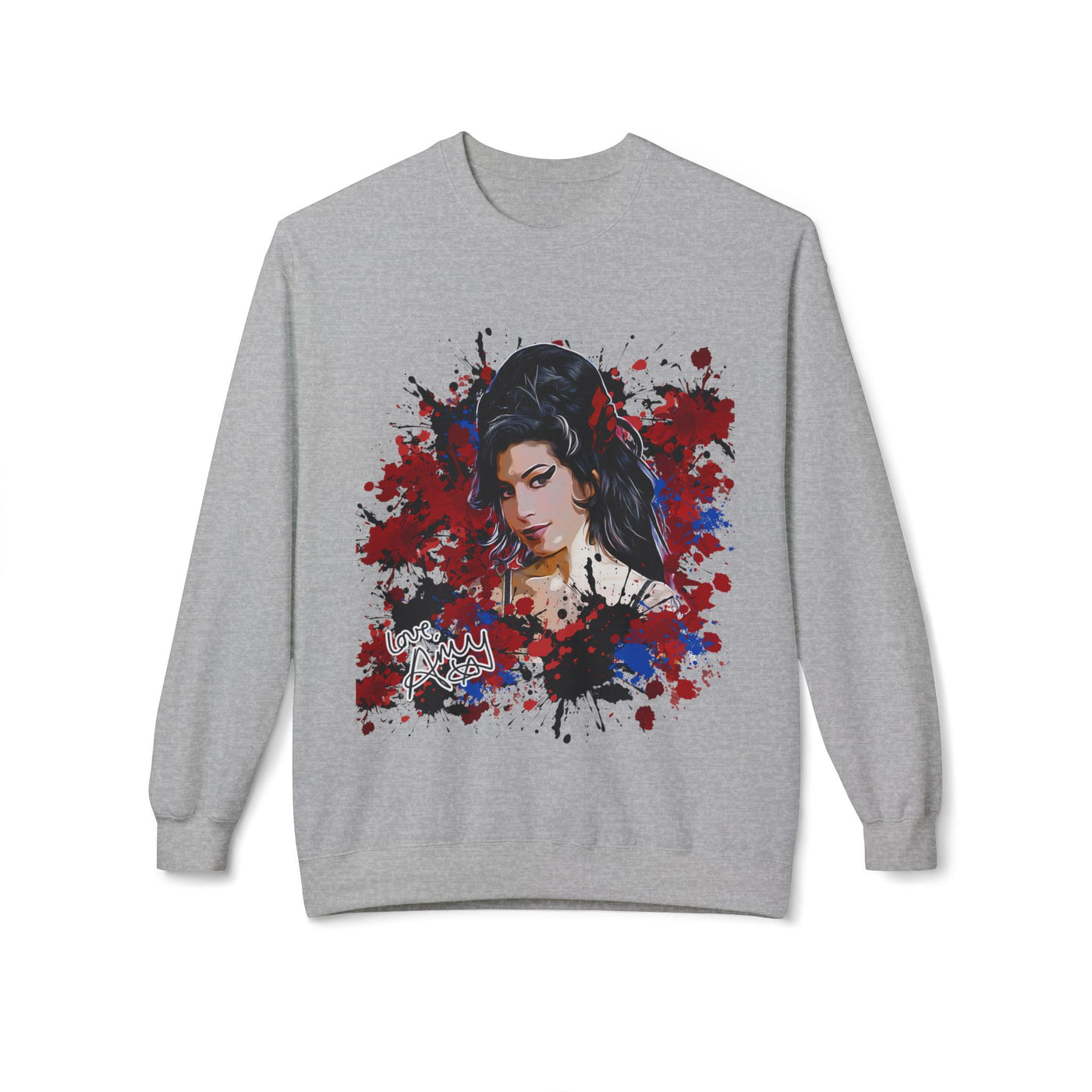Amy Retro Kiss Graphic Hooded Sweatshirt for Fashion Lovers