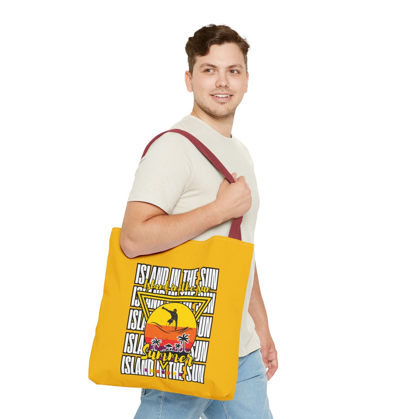 Bag "Island in the sun"  Summer - Vibes Design - Strandtasche, Beach Bag, Tragetasche