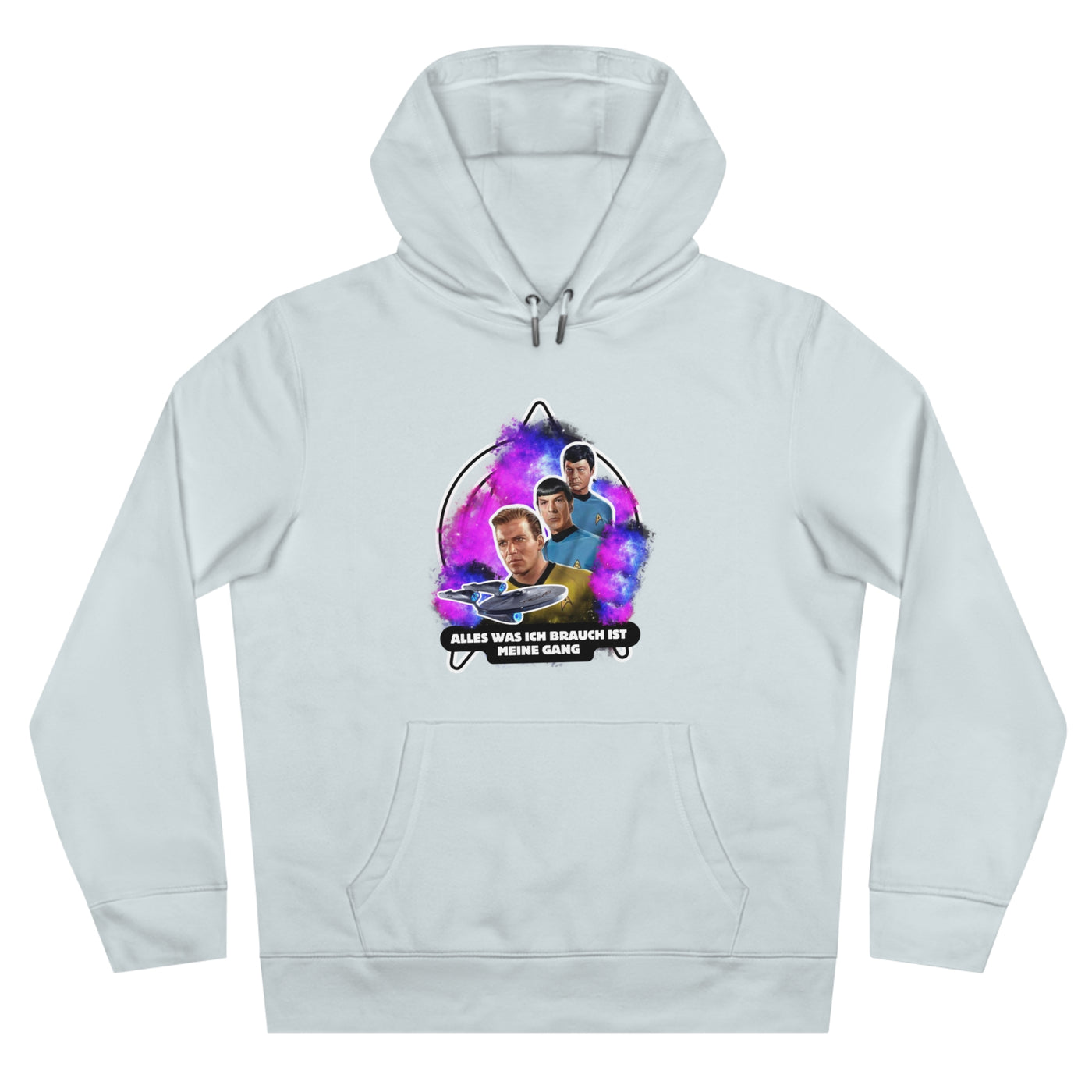 Hoodie Sweatshirt - Star trek "alles was ich brauch ist meine Gang"