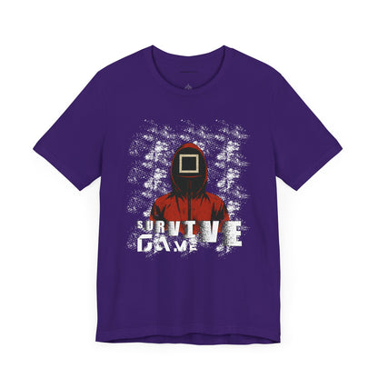 Squid Game Unisex Jersey Tee - Casual Graphic Shirt for Fans