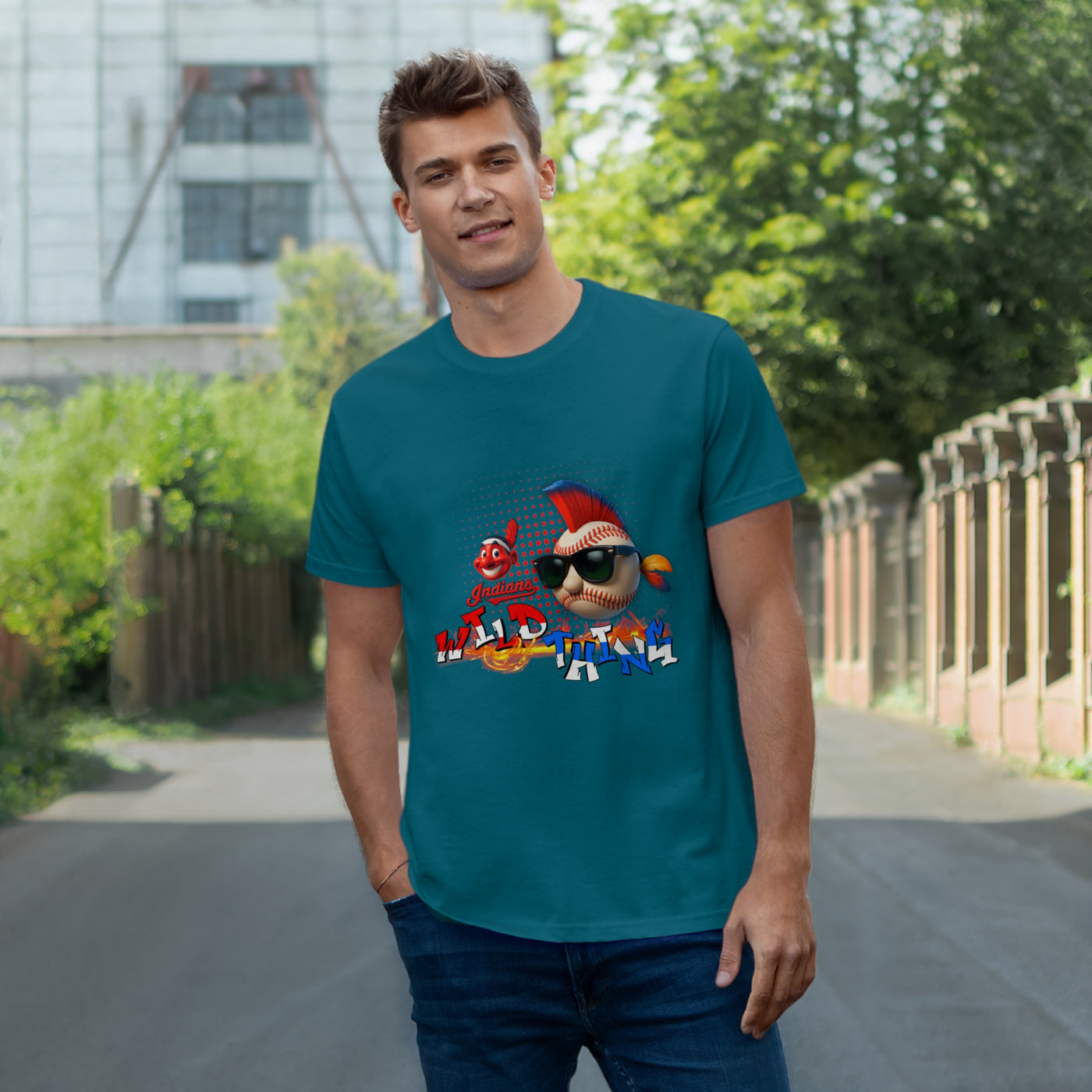 Cleveland Indians Wild Thing  - Baseball Fan T-Shirt