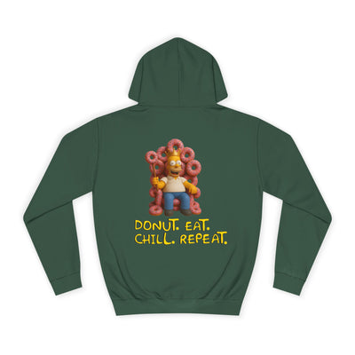 Funny Donut Lover Hoodie, Unisex College Hoodie, The Simpsons