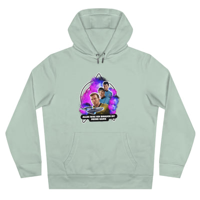 Hoodie Sweatshirt - Star trek "alles was ich brauch ist meine Gang"