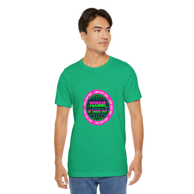 Tanz dich frei - Retro Techno Vibe Unisex Tee, Dance Party Shirt, Gift for Ravers, Festival Fashion,