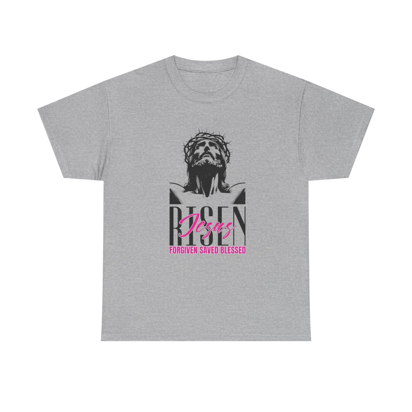 Jesus "Risen" Faith-Based Christian T-Shirt