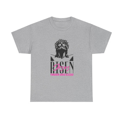 Jesus "Risen" Faith-Based Christian T-Shirt