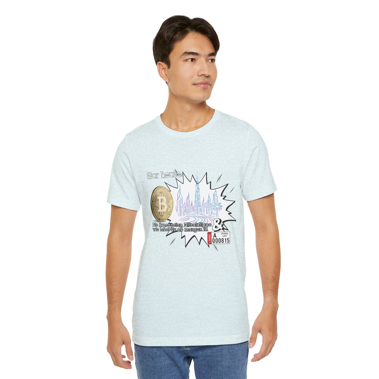 Bitcoins Dubai - Rosarote Welt - lass dich nicht verarschen T - Shirt