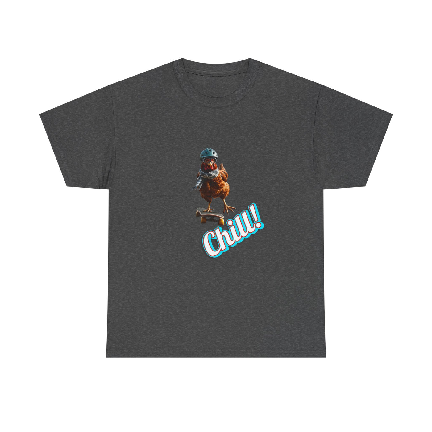 Chill Skateboarding Chicken Shirt
