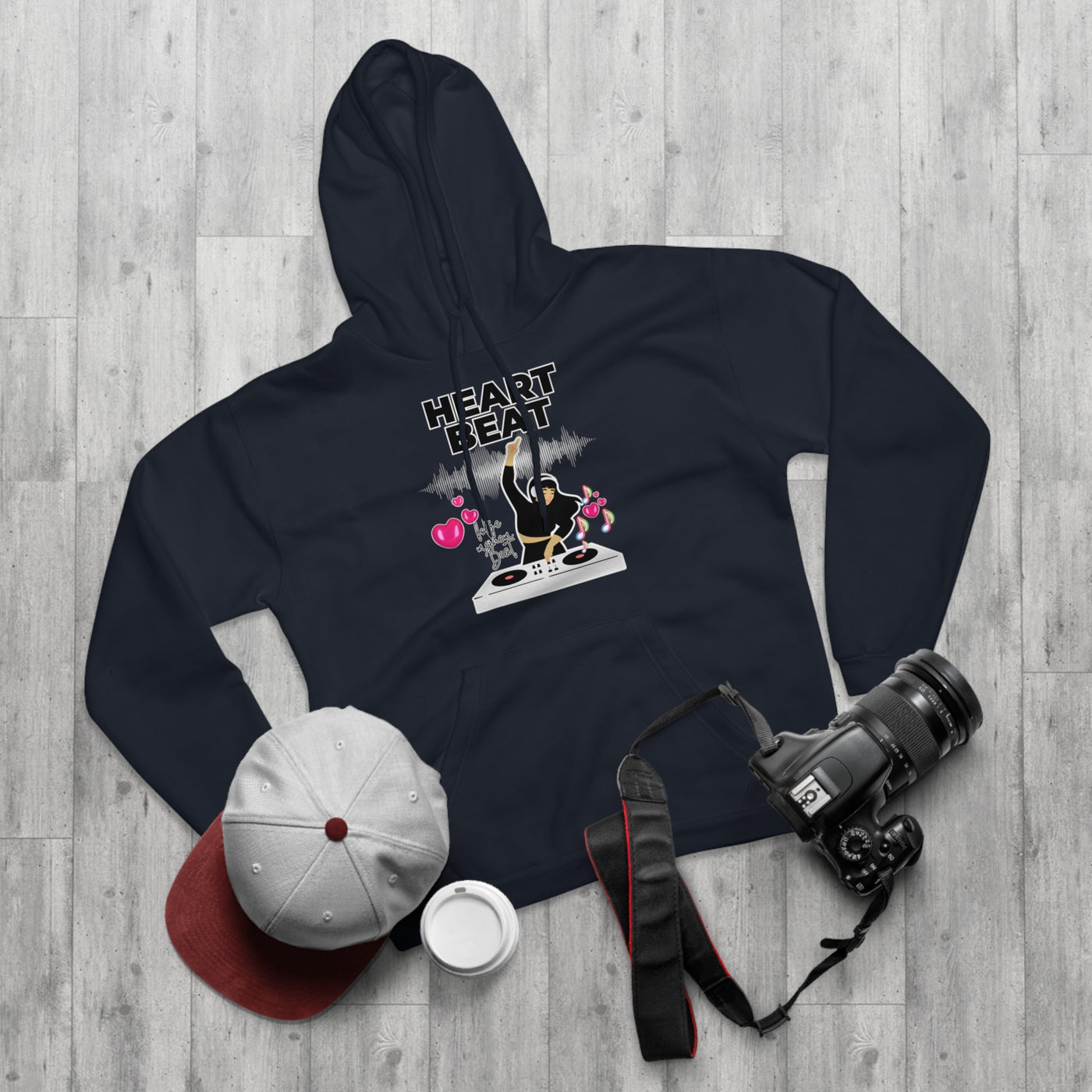 Heart Beat Pullover Hoodie