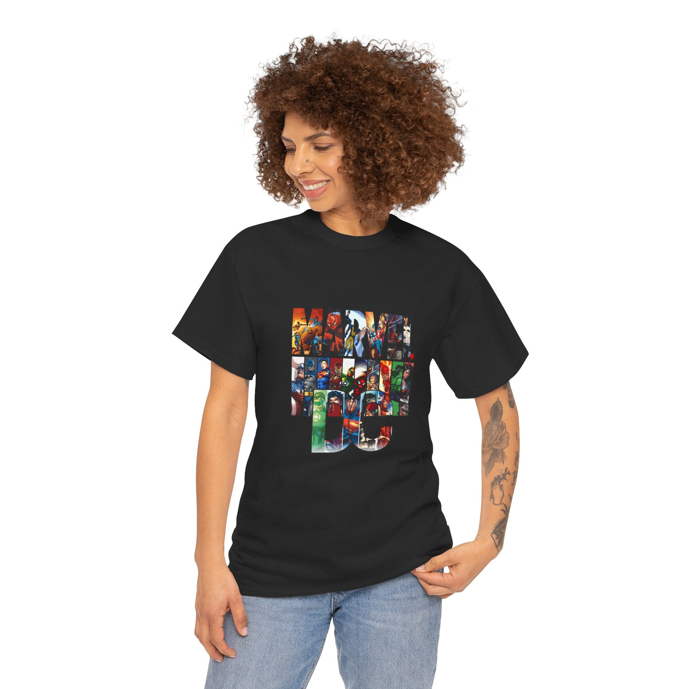 Marvel vs. DC Graphic Unisex T-Shirt, Superhero