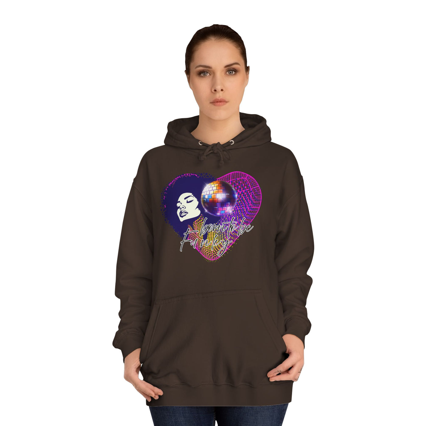 Born to be funky  Hoodie - Melly Silence