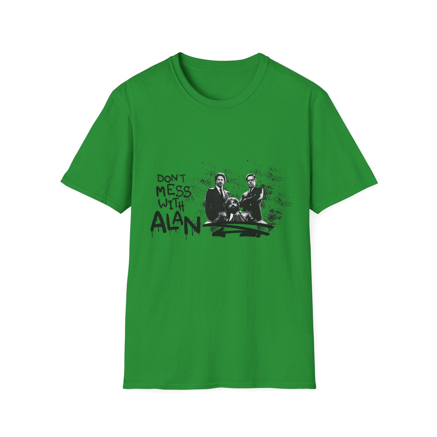 Unisex Jersey Tee Hangover - "Don't Mess With Alan" Graphic T-Shirt