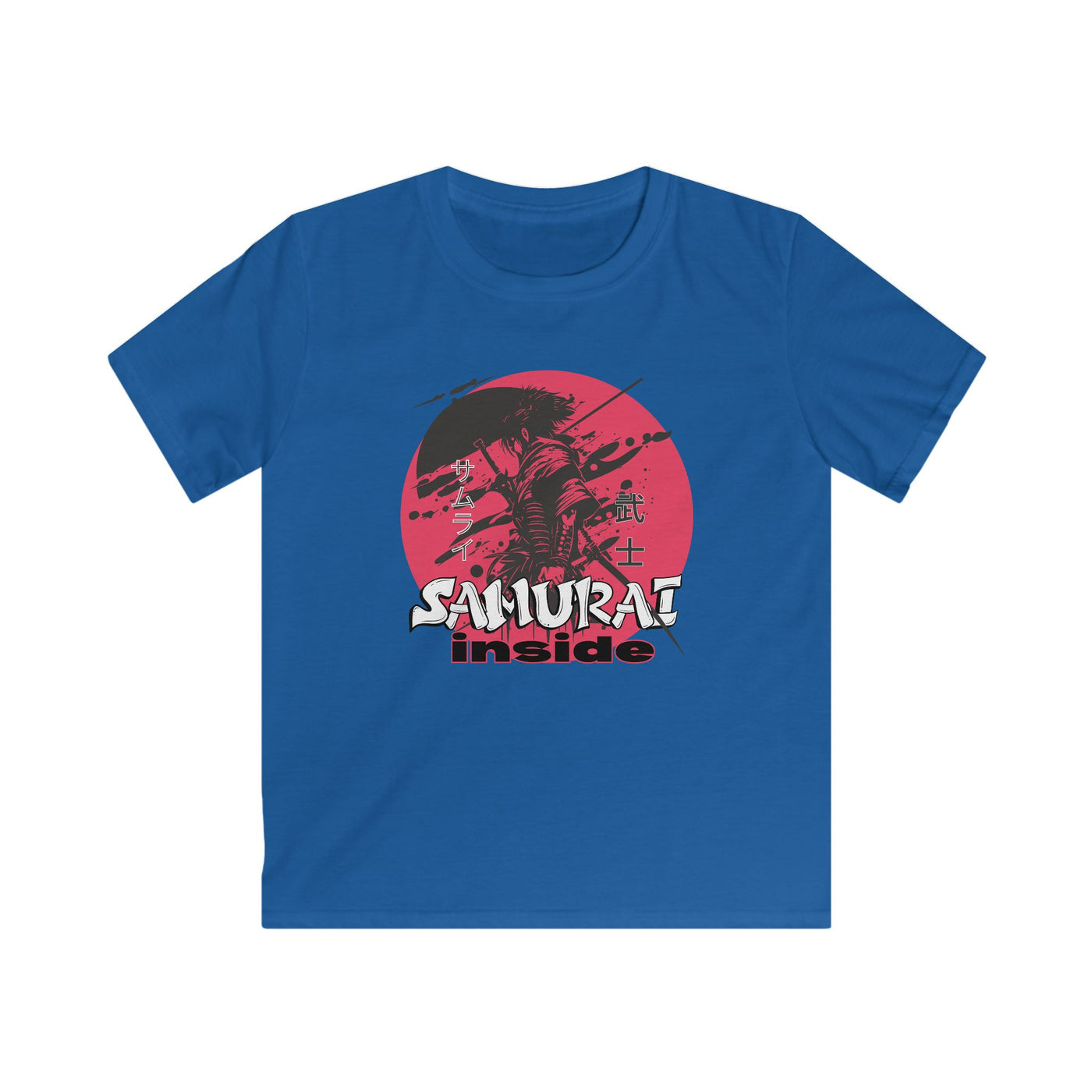 Samurai Inside Kids shirt, Cool Japanese T-Shirt