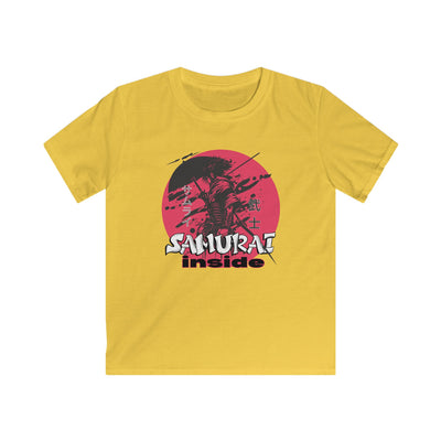 Samurai Inside Kids shirt, Cool Japanese T-Shirt