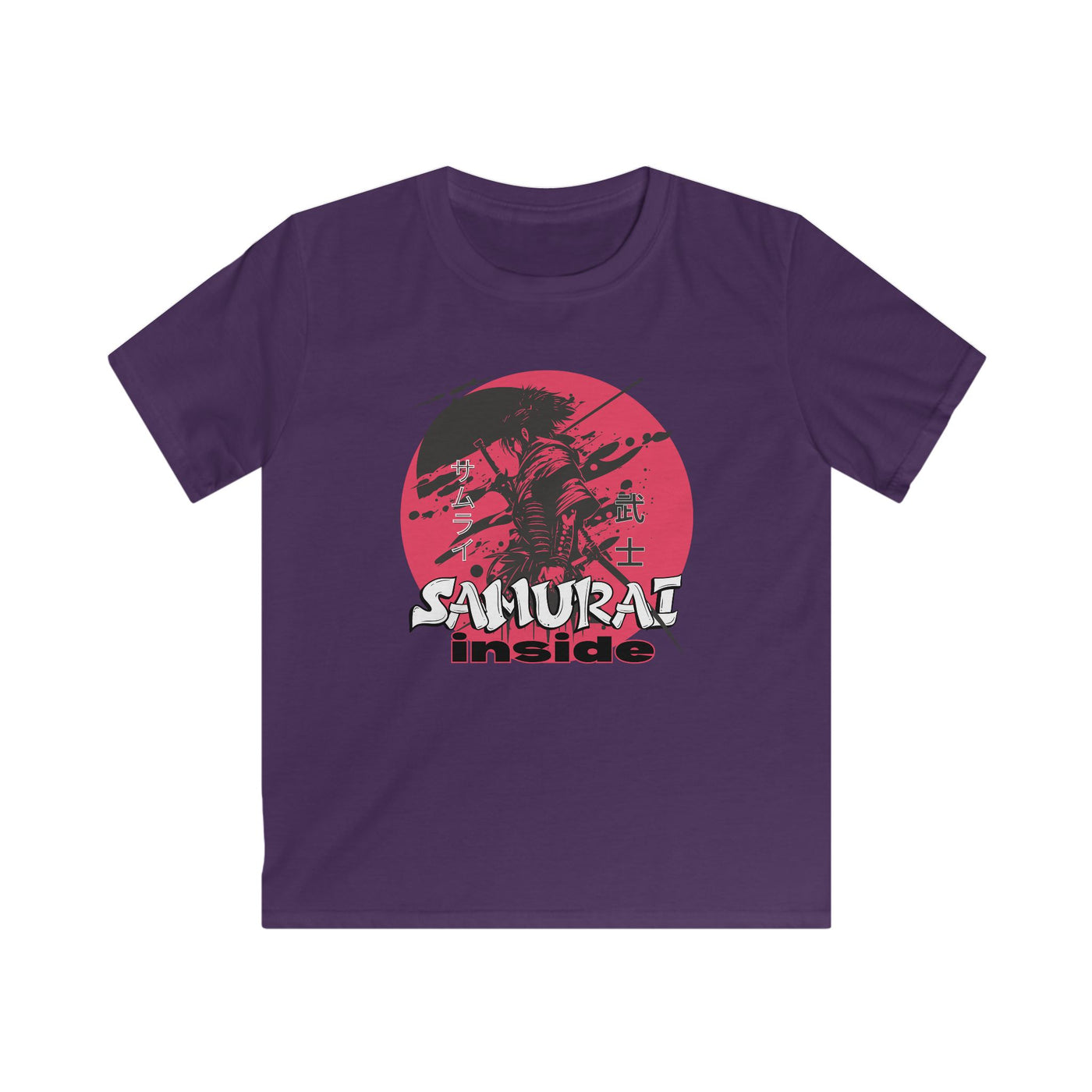 Samurai Inside Kids shirt, Cool Japanese T-Shirt