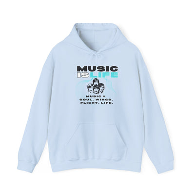 Music is Life Hoodie - Unisex Heavy Blend™ Sweatshirt