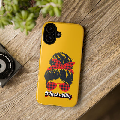Handyhülle Rockabilly Phone Case, Vintage Scooter Design, Retro Style Cover