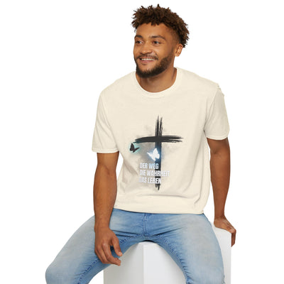 Faith-Inspired Unisex Softstyle T-Shirt – Spiritual, Jesus, Christian,