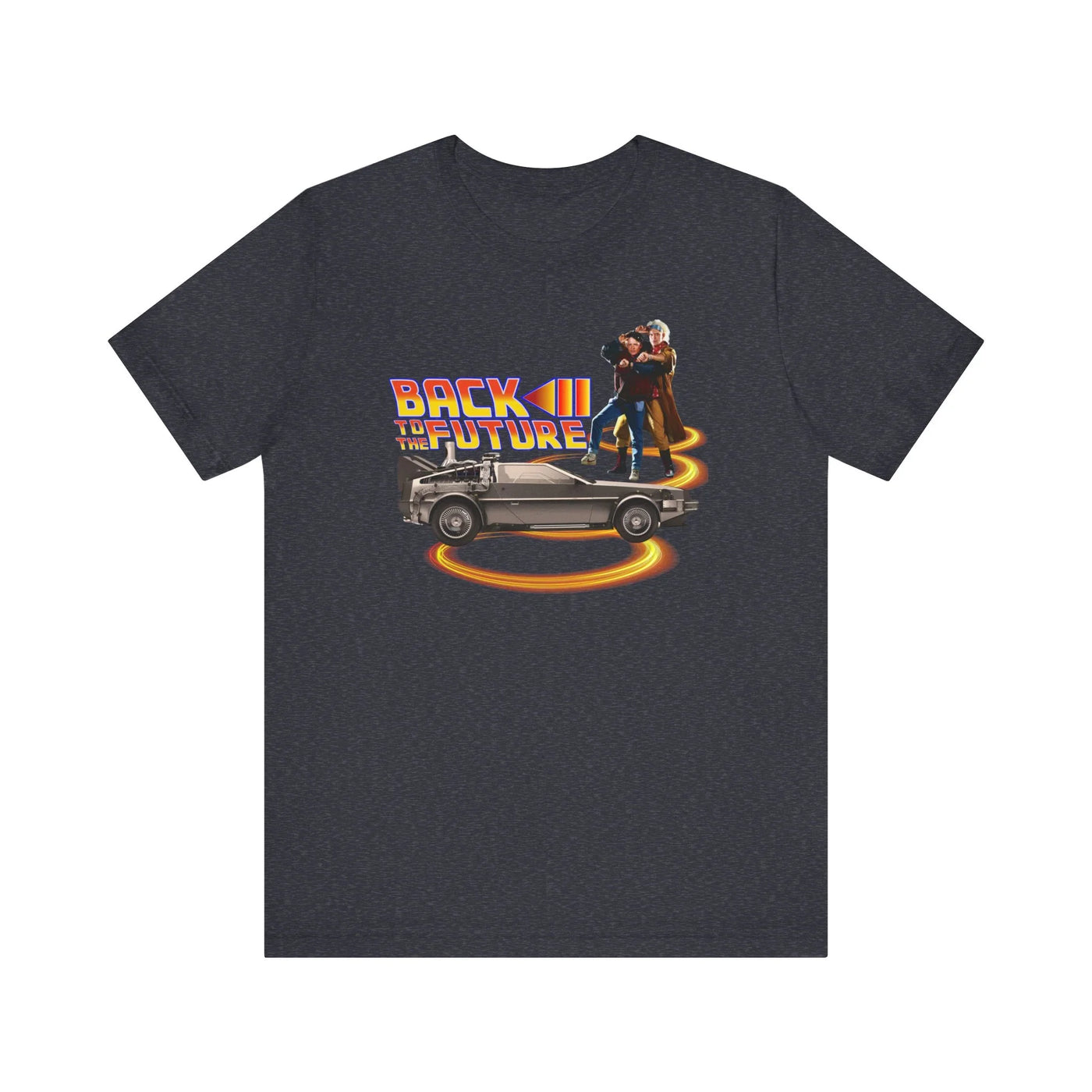 Retro Back to the Future Tee - Unisex Short Sleeve Shirt
