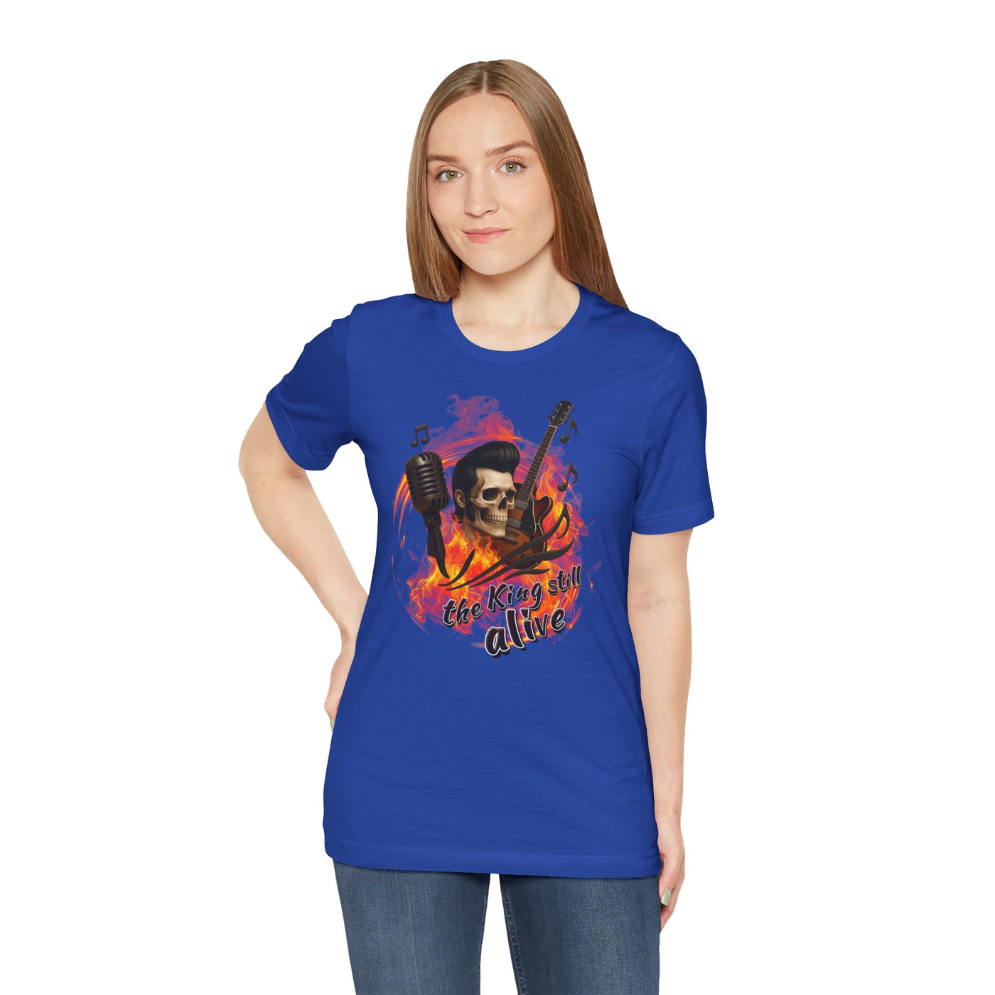 Music Vibes Unisex Jersey Tee - 'The King Still Alive' Graphic T-Shirt