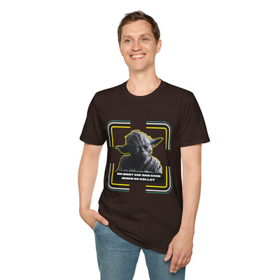 Yoda-Inspired Unisex T-Shirt - 'MIR NICHT AUF DEN... GEHEN DU SOLLST'
