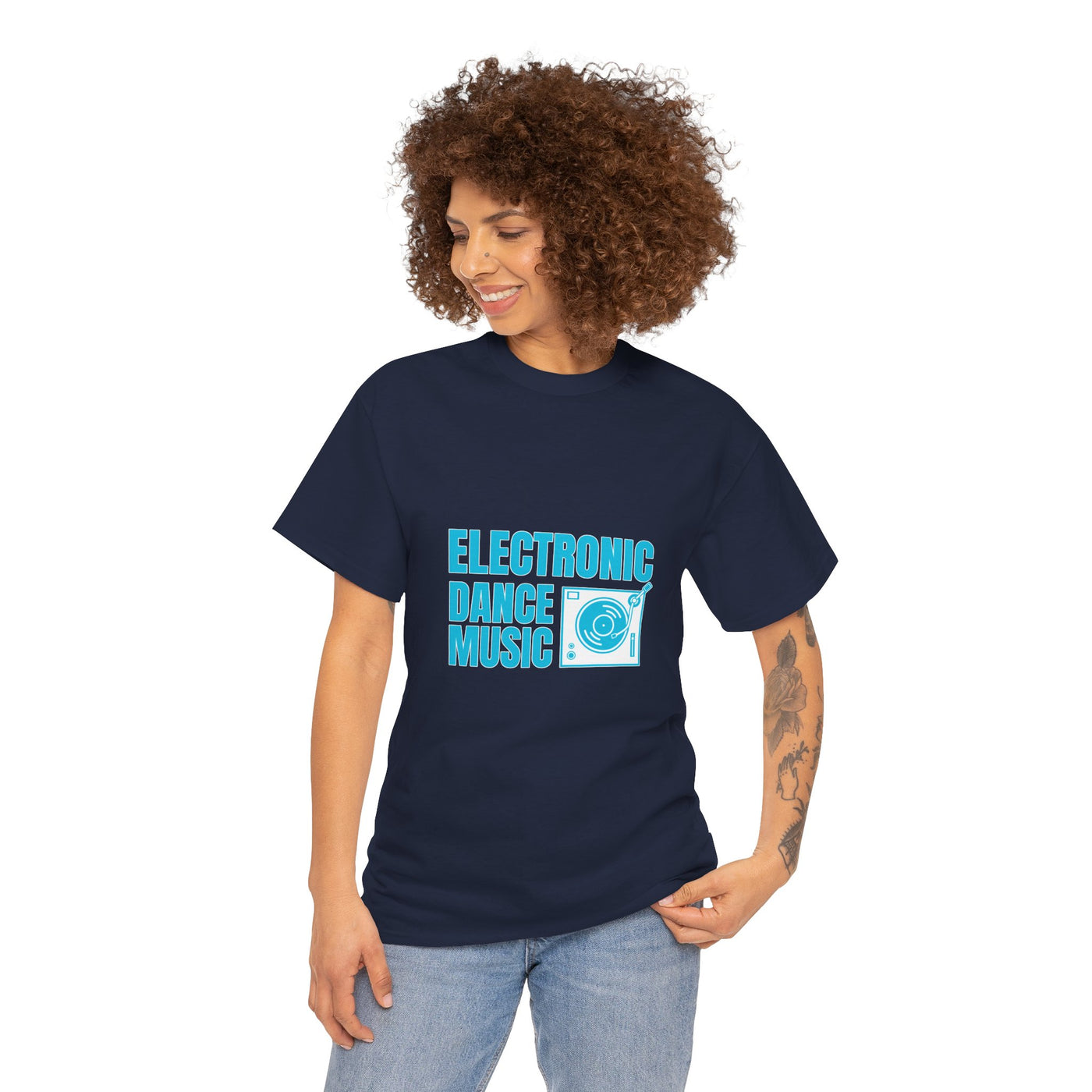 Electronic Dance Music Unisex Heavy Cotton Tee,