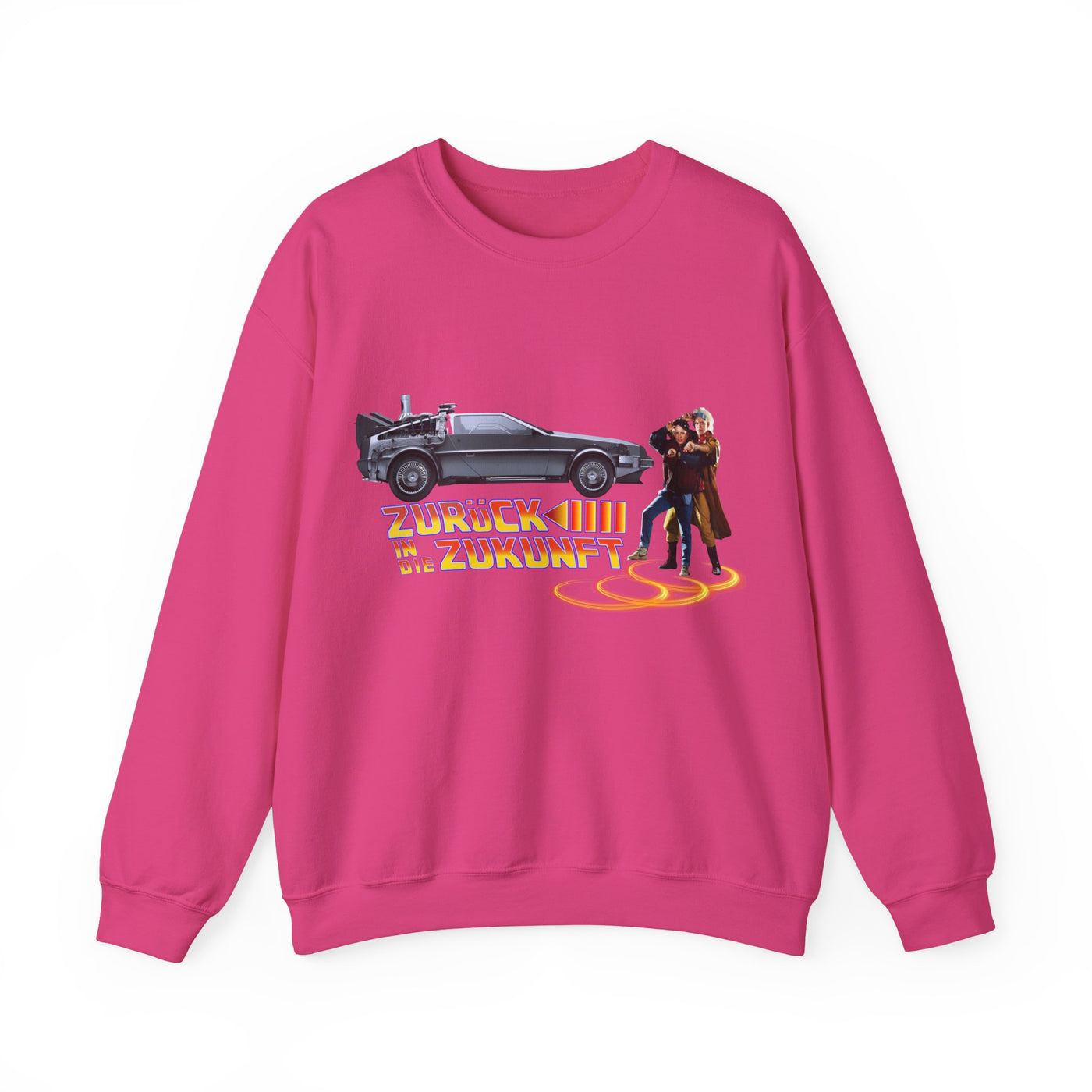 Retro Movie Sweatshirt - Back to the Future unisex