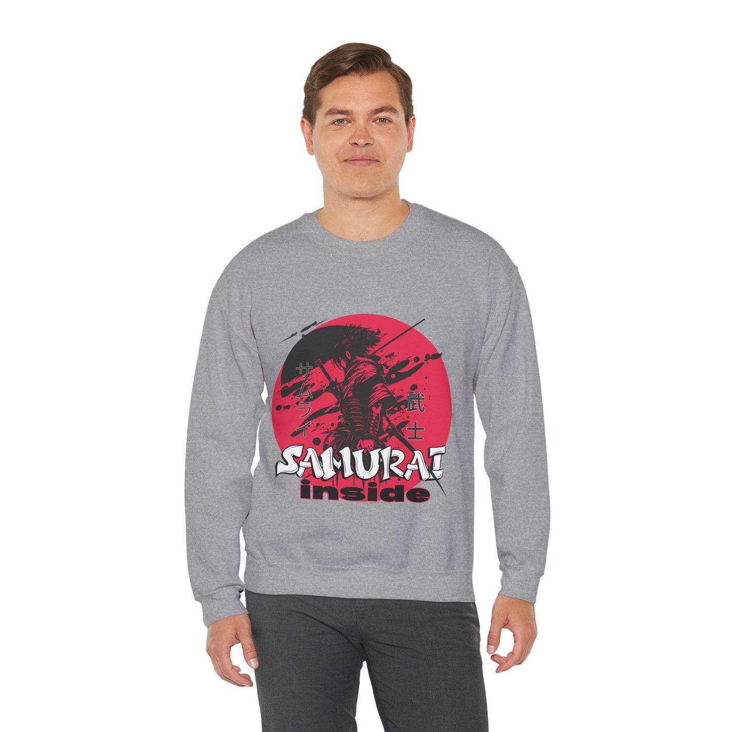 Samurai Inside Crewneck Sweatshirt - Unisex Heavy Blend™