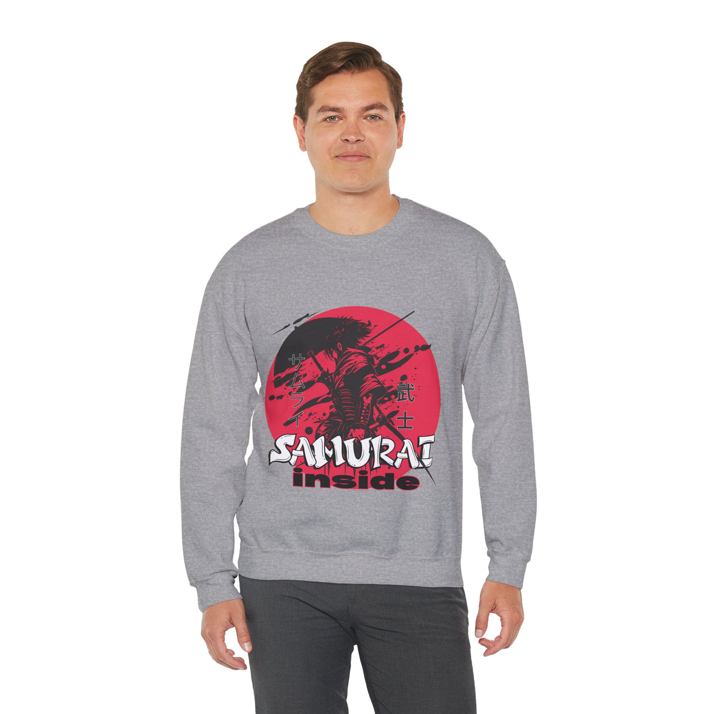Samurai Inside Crewneck Sweatshirt - Unisex Heavy Blend™